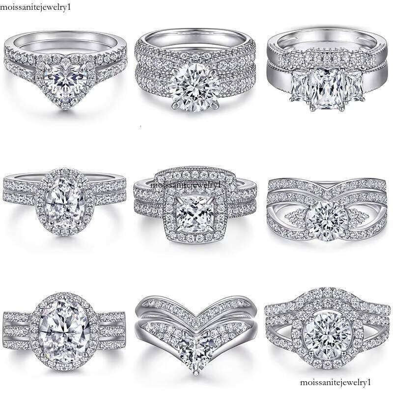 Boutique Ring Women's Jewelry Rose Gold S Sterling Engagement Wedding Silver Fashion CMA