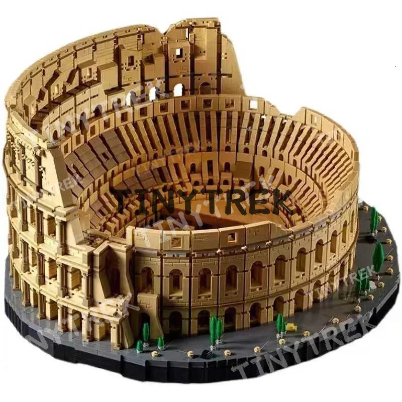 Large 9036Pcs 86000 Architecture City The Italy Roman Colosseum Model Building Blocks 10276 Bricks Kids Toys Y250624 L250805