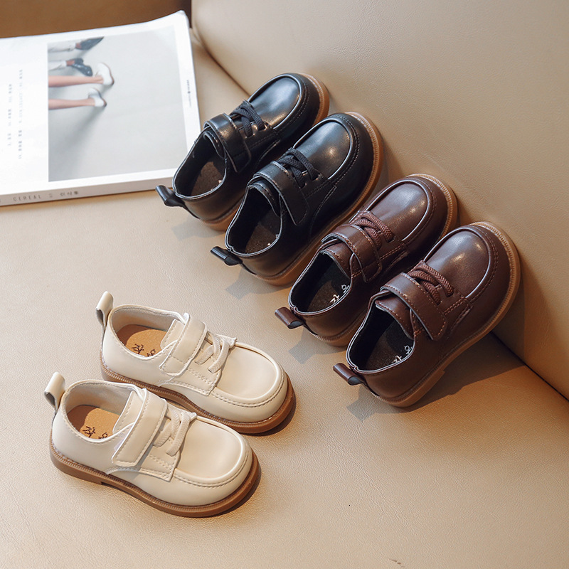 British Style Trendy Soft Soled Black And White Shoes Fashionable Designer Shoes Autumn New Luxury Designer Shoes Men's And Women's Children