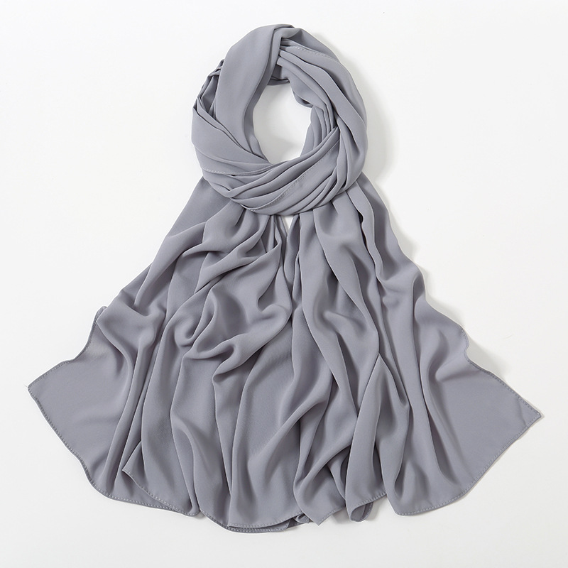 K1986 Minimalist solid color cashmere scarf for women, heavyweight thickening for autumn and winter, high-end wool neck scarf, warm and fashionable