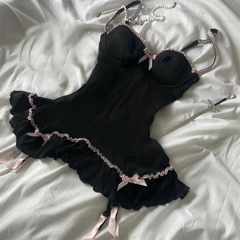 Sexy Punk Y2K Dress Aesthetics Graphic Print Unique Grunge Hip Hop Braces skirt Summer Cool Goth Streetwear A-line skirt Fashion 250610