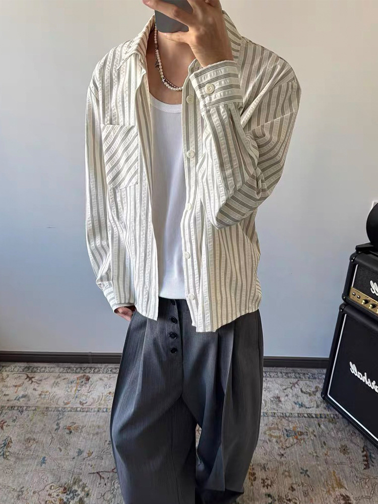 F100401 Autumn and Winter Men's Zipper Stand Collar Sweater Retro Earth Color Hoodie Women