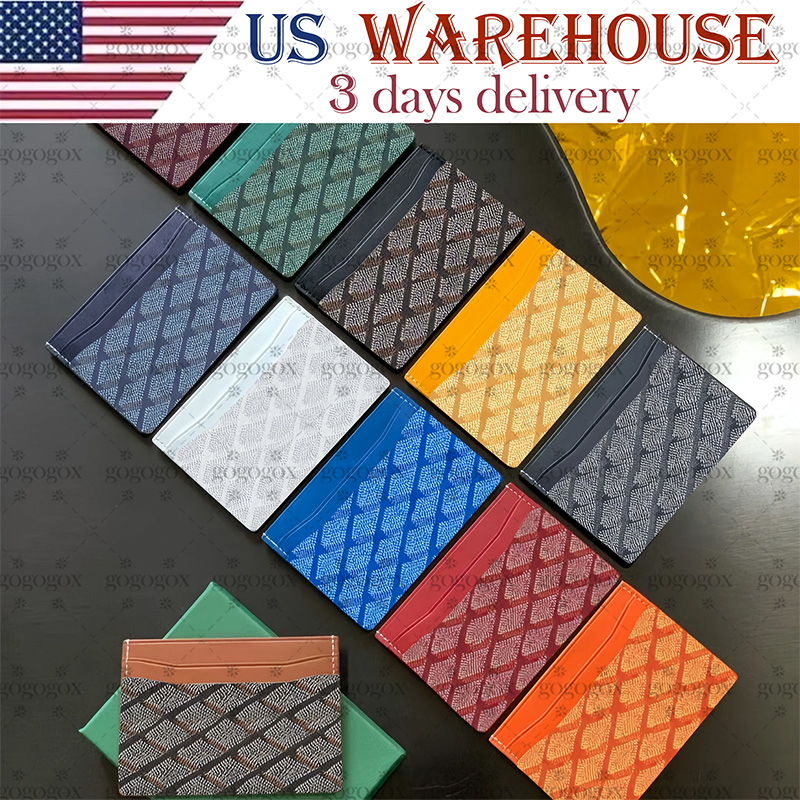 10a Go yard card holder designer wallet with orginal box coin purse passport pouch ID case card holder pocket women bag vintage cardholder credit card thin bus card