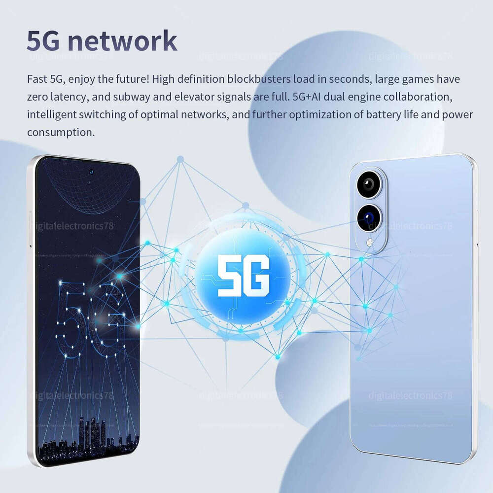 2025 Original S26 Edge+ phones PC 7.3 Inch HD 4K Android 15 22Gb+2Tb 8000Mah Battery 4G 5G Dual Sim Card Wifi GPS smartphone