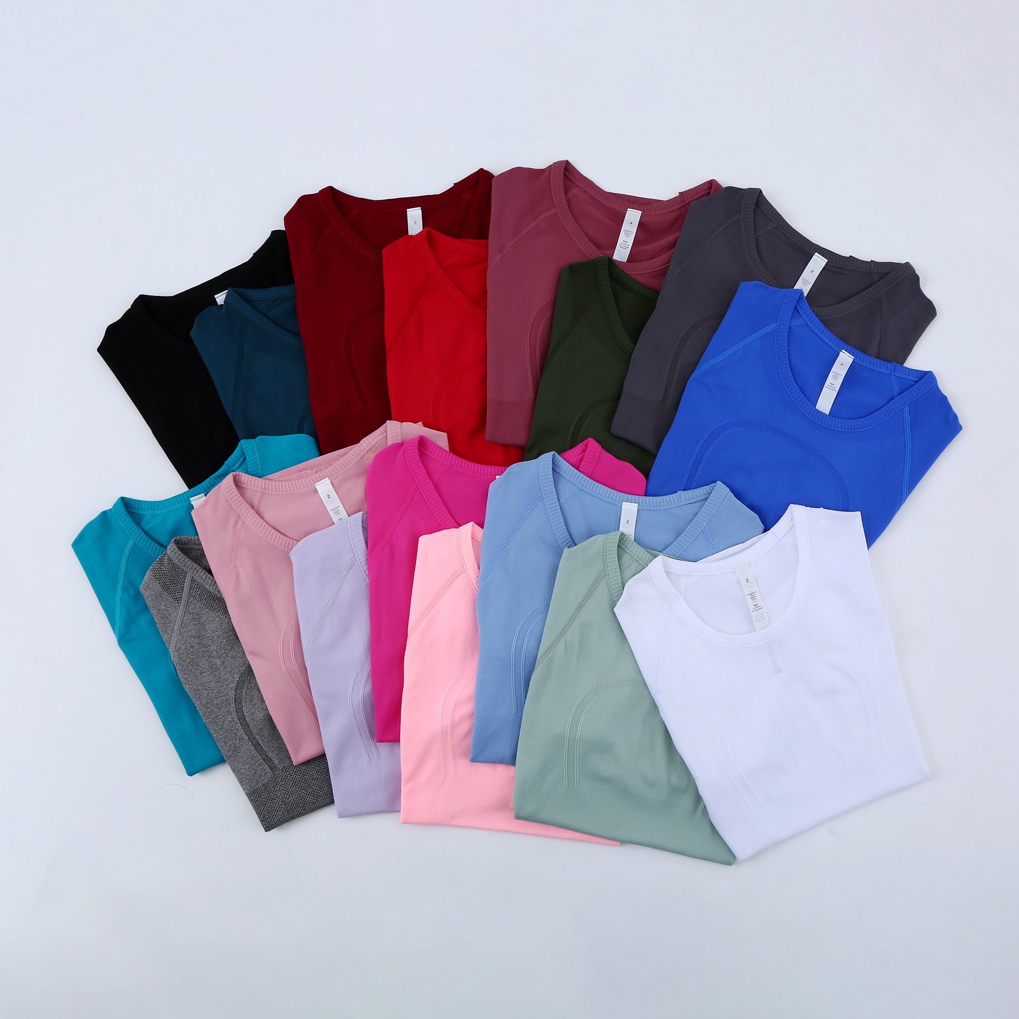 TOP women swiftly luluity lemoner shirt set top High Elastic Breathable Running Drying luluity lemoner sweatshirt long sleeve Sports Fiess Gym clothes