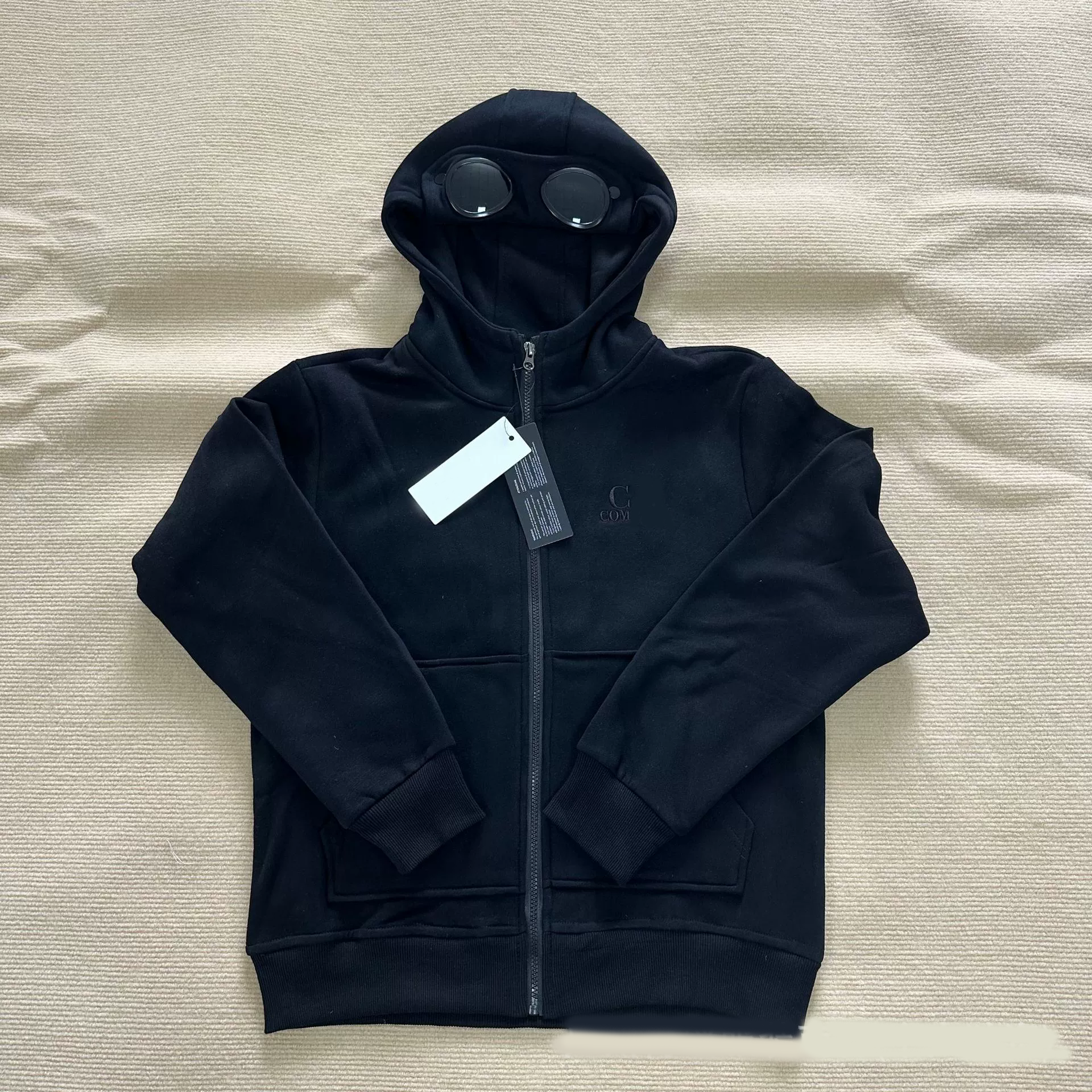 Autumn Winter Designer Hoodies Embroidery Hip Hop Cardigan Zipper Fleece Hooded Sweatshirts Outdoor Warm Jacket Unisex Tops Clothing