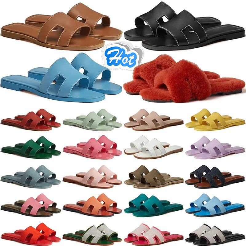 designer sandals platform luxury slippers womens sandal shoes slides women slide black white casual leather flat trainers sneaker 36-42