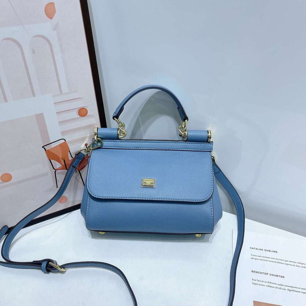 Designer Bag Tote Shoulder Bag Cowhide Women Sicily Palm Pattern Versatile Commuter Party Crossbody Handbag For