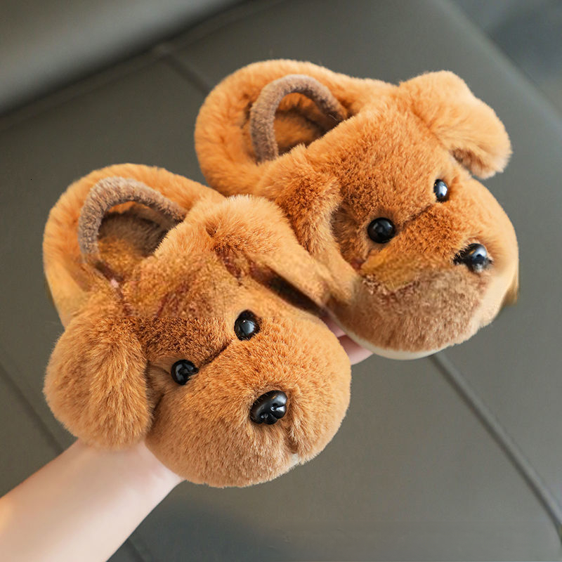 Children's Cotton Slippers Men's Indoor Slippers Trendy Fashion Designer Shoes Men's And Women's Shoes Cotton Slippers Autumn New 
