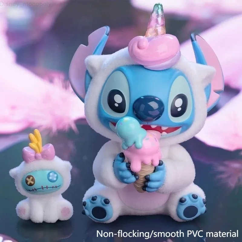 Disney 2025 New Stitch Funny Diary 20 Blind Box Figure Stich Peripheral Trendy Toys Dolls Desktop Ornaments For Girls Holiday Gifts H250930