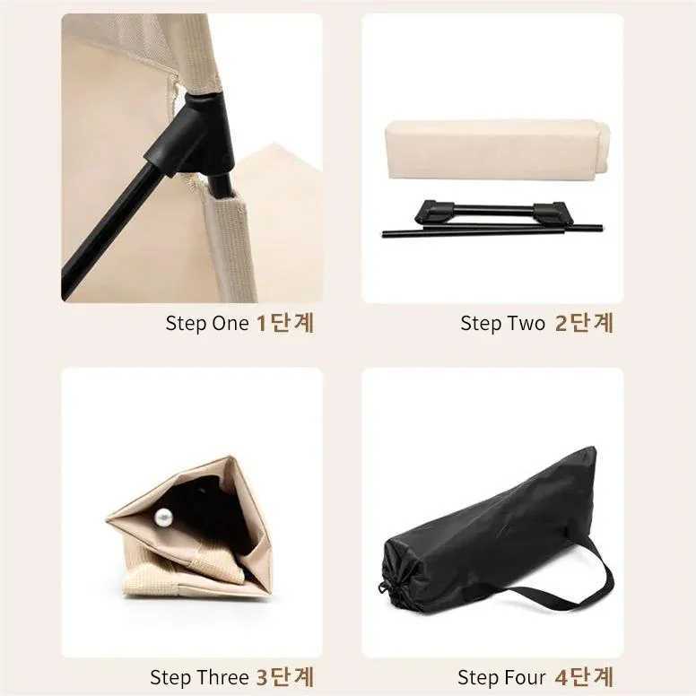 Foldable Camping Chair Outdoor Garden Park Single Lazy Chair Backrest Cushion Picnic Camping Folding Back Chair Beach Chairs J250930