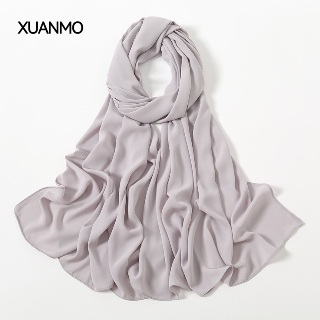 K1986 Minimalist solid color cashmere scarf for women, heavyweight thickening for autumn and winter, high-end wool neck scarf, warm and fashionable