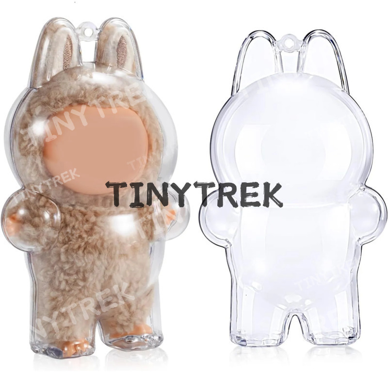 Polycarbonate Protective Case Compatible with LABUBU Have a Seat Series Display Box for The Standing Monsters Figures - Dustproof & Scratch-Resistant Showcase