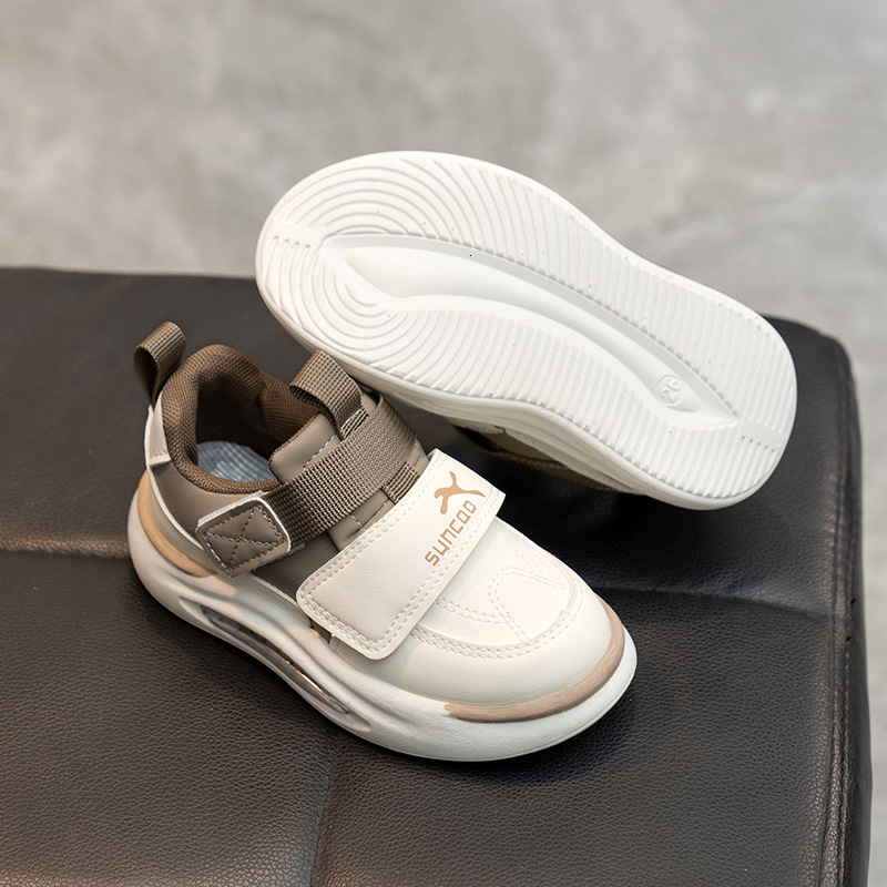 Autumn and winter casual children's sports shoes with leather surface men's women's anti slip Designer wear-resistant running designer