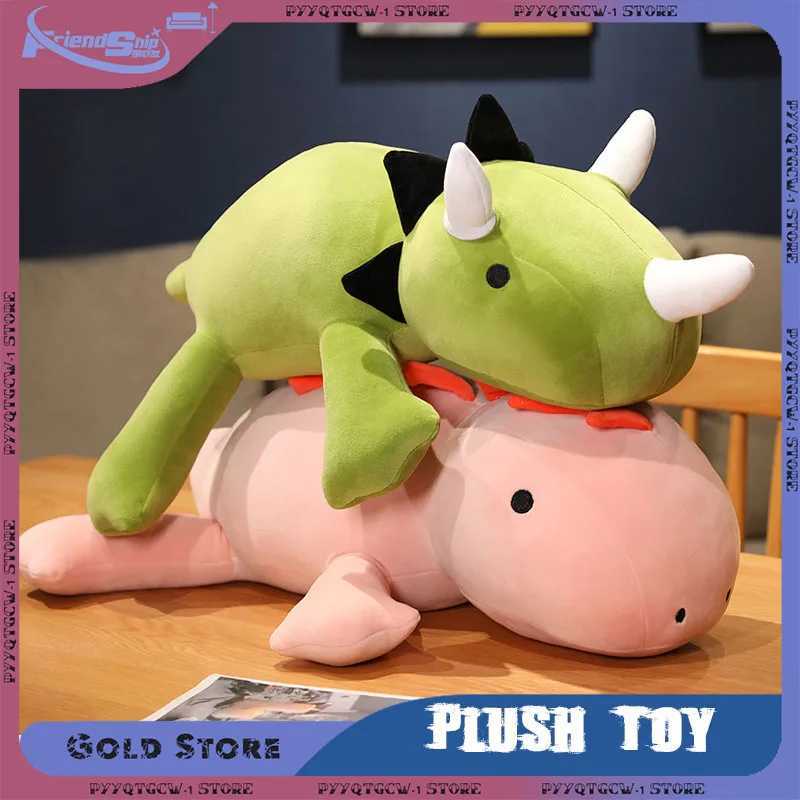 Stuffed Animal Toys Soft Weighted Dino Plush Toy Cute Green Pink Dinosaur Pillow for Sleeping Comfort Girls Boys Birthday Gift L250929924D