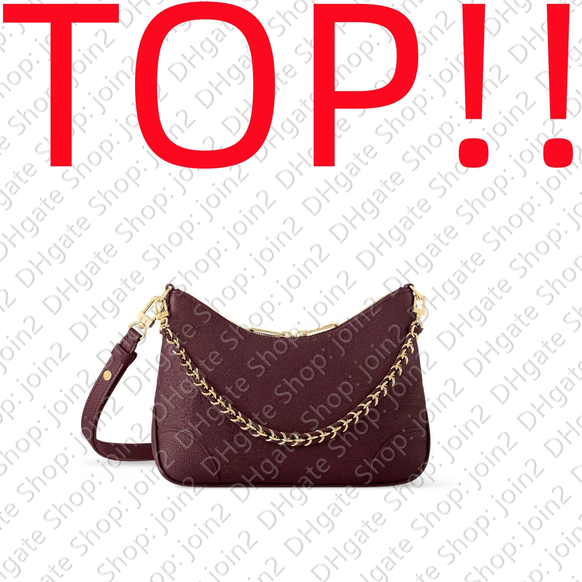 TOP. M25827 BOULOGNE Shoulder Cross-body Bag Designer join2