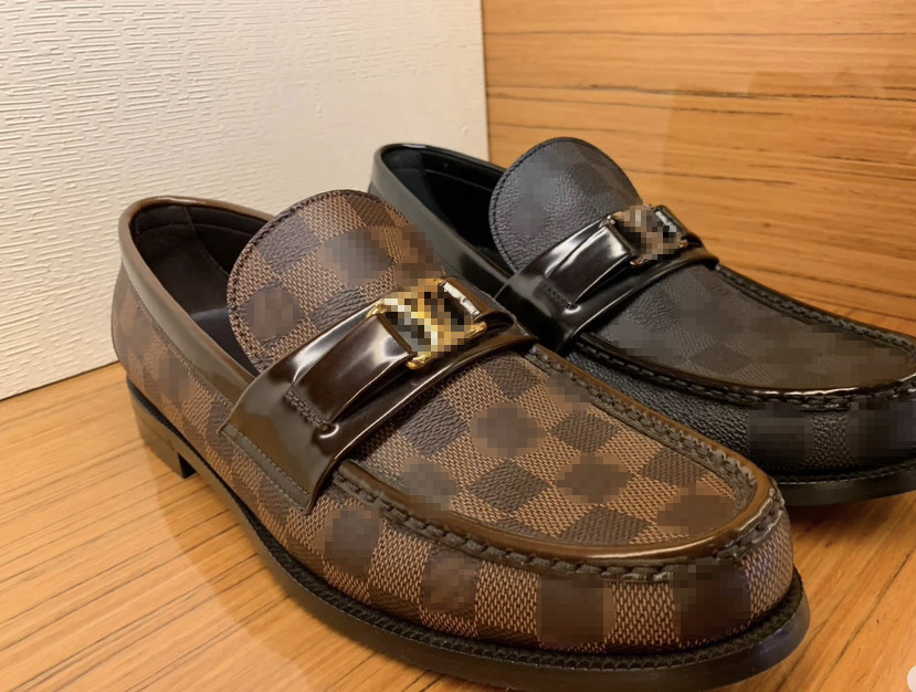 Designer Men Casual Shoes Leather Breathable Slip on Boat Shoes Italian Luxury Brand Mens Driving Loafers Size 38-46 9.30 06