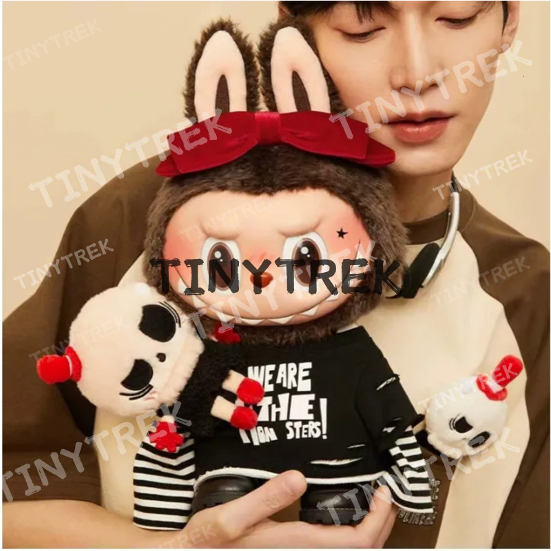 Pop Mart Labubu doll 38CM Heartbeat aron Enamel Monster Face Blind Box PVC Statue Desktop Decoration Cute Doll Kids Birthday Gift drop ship L250705CX8I