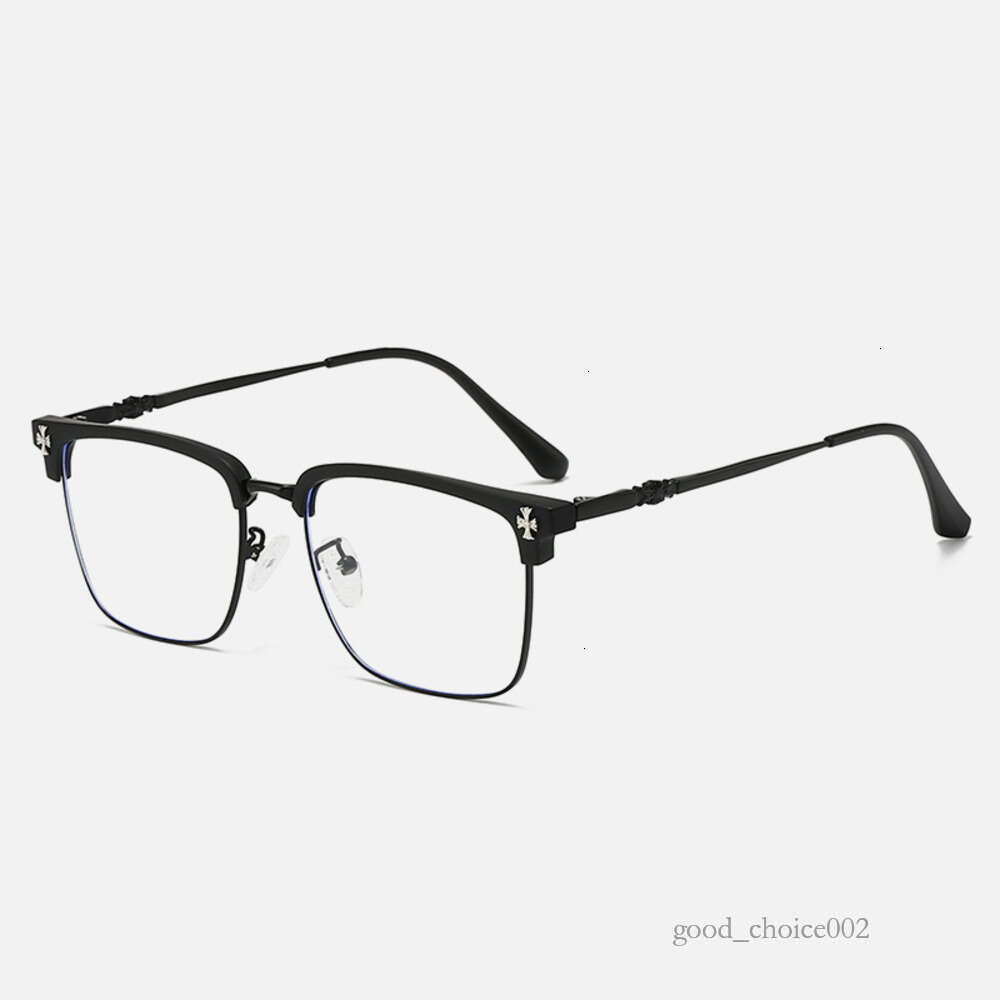 Lanjia- New KRO Fashion Korean Style Business Anti-Slip Metal Artistic Men's And Women's Blue Light Blocking Eyeglass Frame 12E80 71