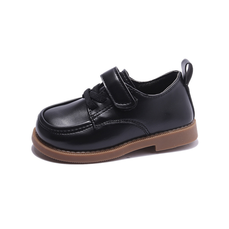 British Style Trendy Soft Soled Black And White Shoes Fashionable Designer Shoes Autumn New Luxury Designer Shoes Men's And Women's Children