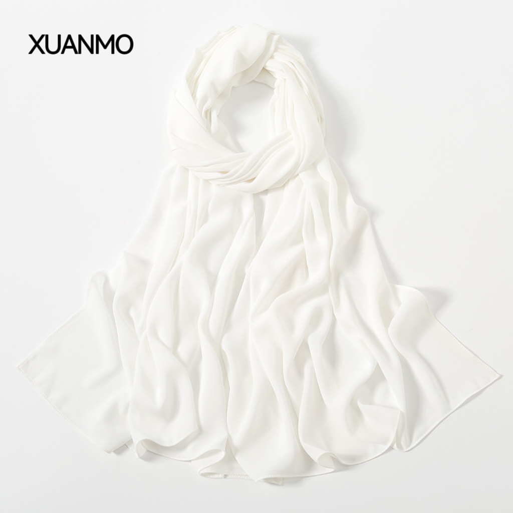 K1986 Minimalist solid color cashmere scarf for women, heavyweight thickening for autumn and winter, high-end wool neck scarf, warm and fashionable