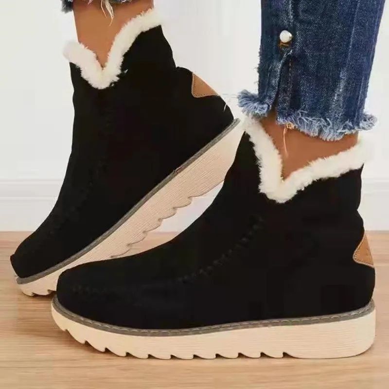 Durable Women's/Men's Fashionable Slip-On Boots with Breathable Material