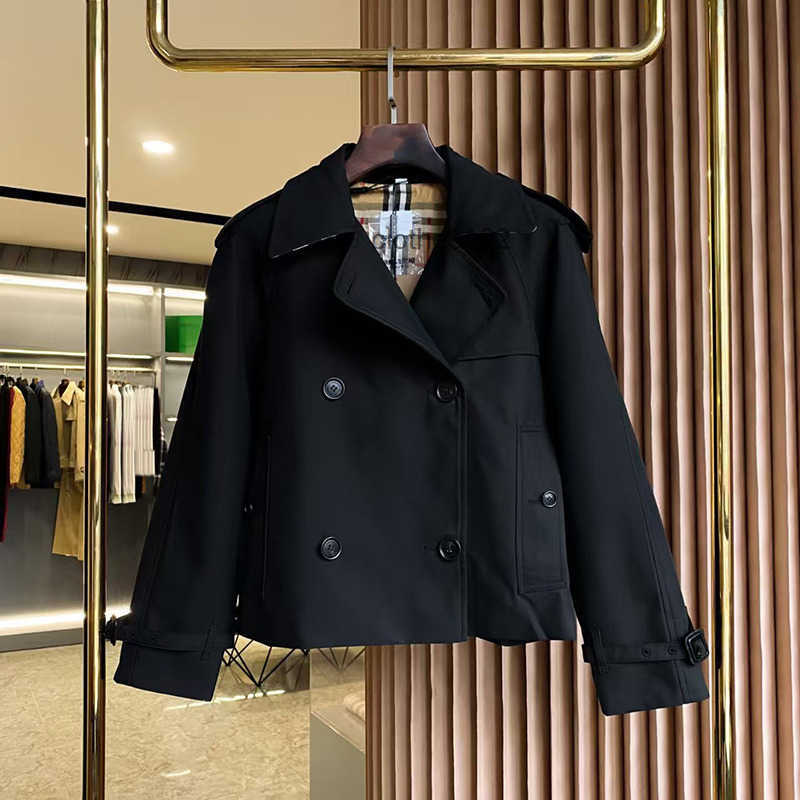 Women's Jackets Designer Womens Jacket Fashion Jacket Long Sleeve Womens Slim Fit Trench CoatShort Trench Coat Winter High Quality Jacket