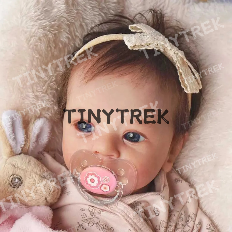 MRB 17-18Inch Finished Reborn Dolls Felicia Silicone Vinyl Or Cloth Doll Lifelike Adorable Newborn Girl Best Christmas Gift X250210