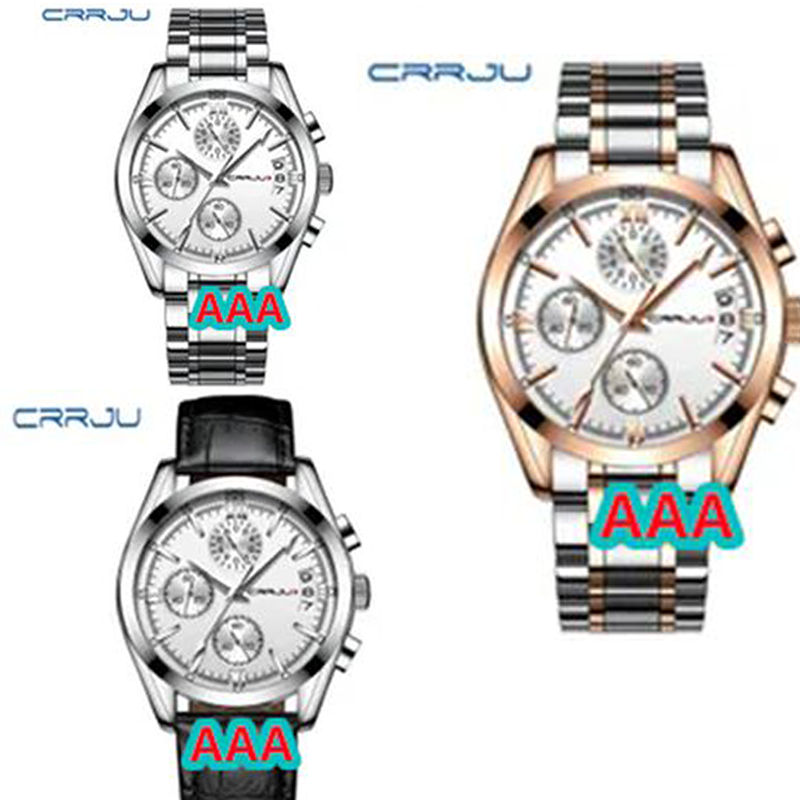 Leisure Stainless Steel Bracelet for Men: Rugged Waterproof Chronograph Wristwatch Mens Watches casual and versatile