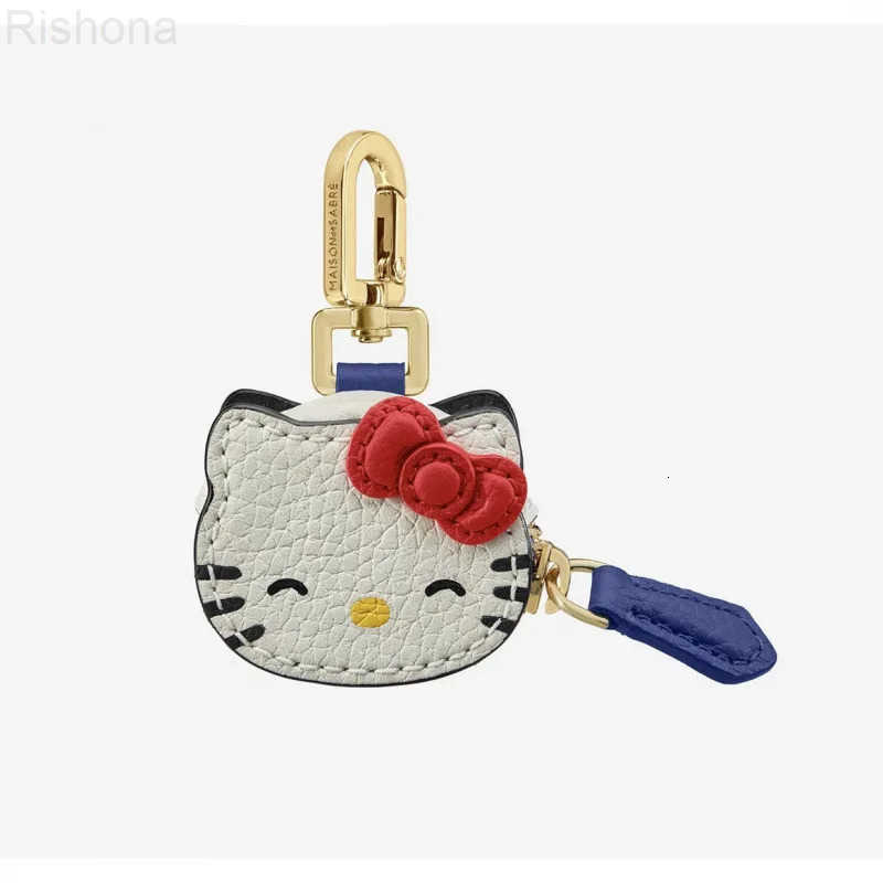 Sanrio Hello Kitty Keychain Anime Keying Bag Pendant Car Key Accessories Headphone Protective Case Cartoon KT Cat Ornament Girls Gifts H251126