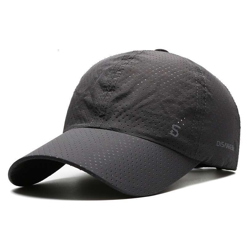 Men's Hat Middle-aged Elderly, Quick-dry Running Cap, UV Protection, Breathable Baseball Cap for Sunshade, Fishing, and Sun Protection