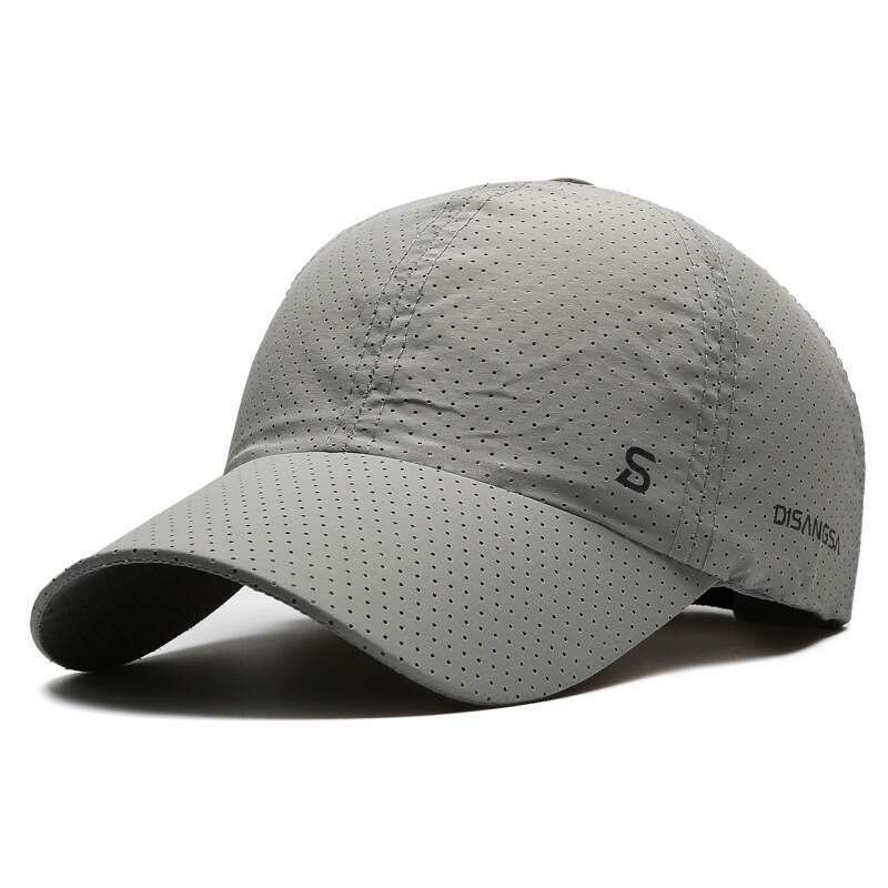 Men's Hat Middle-aged Elderly, Quick-dry Running Cap, UV Protection, Breathable Baseball Cap for Sunshade, Fishing, and Sun Protection