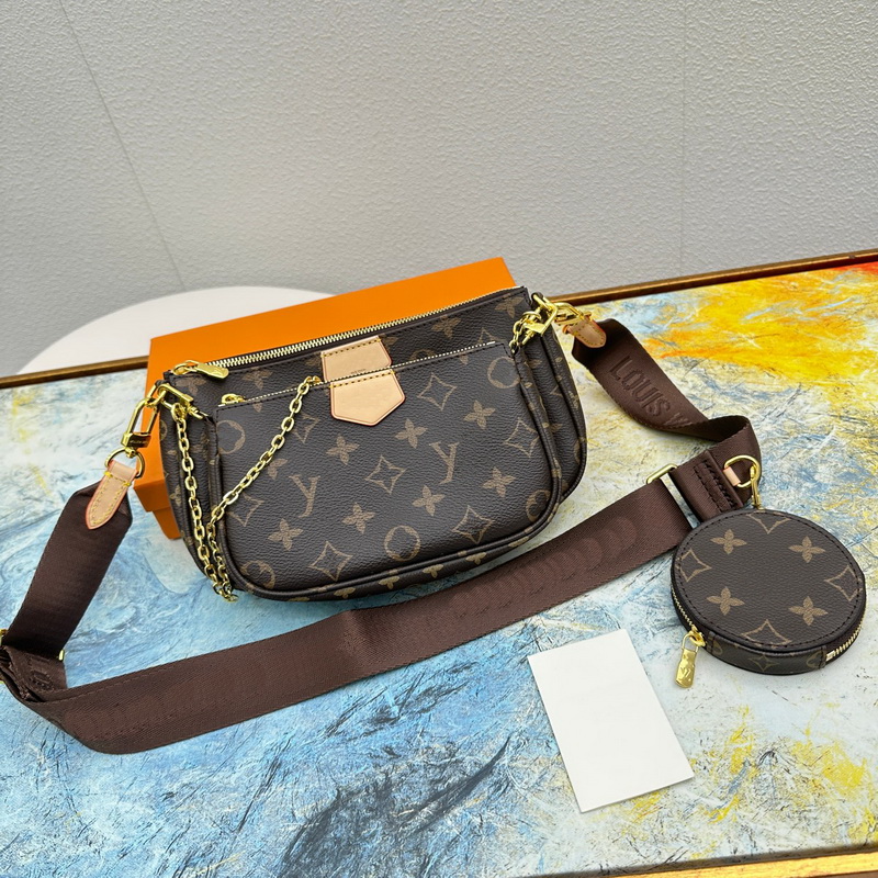 Free Shipping Designer Bags Multi Pochette Shoulder Bags Purse Tote for Women Crossbody Wallets Three Piece Set Luxury Messenger Bags