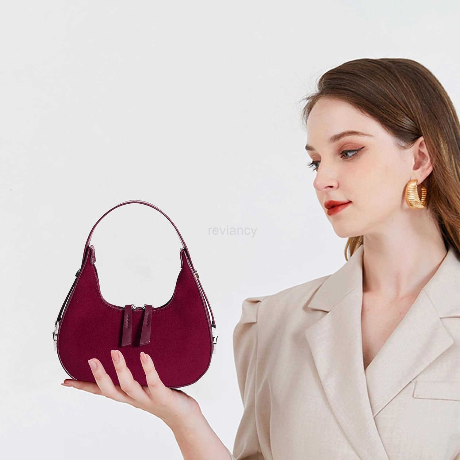 Shoulder Bag Crescent Hobo Handbags 90s Underarm Purse Bag FAshion CluTCh Purses for WomenW250930