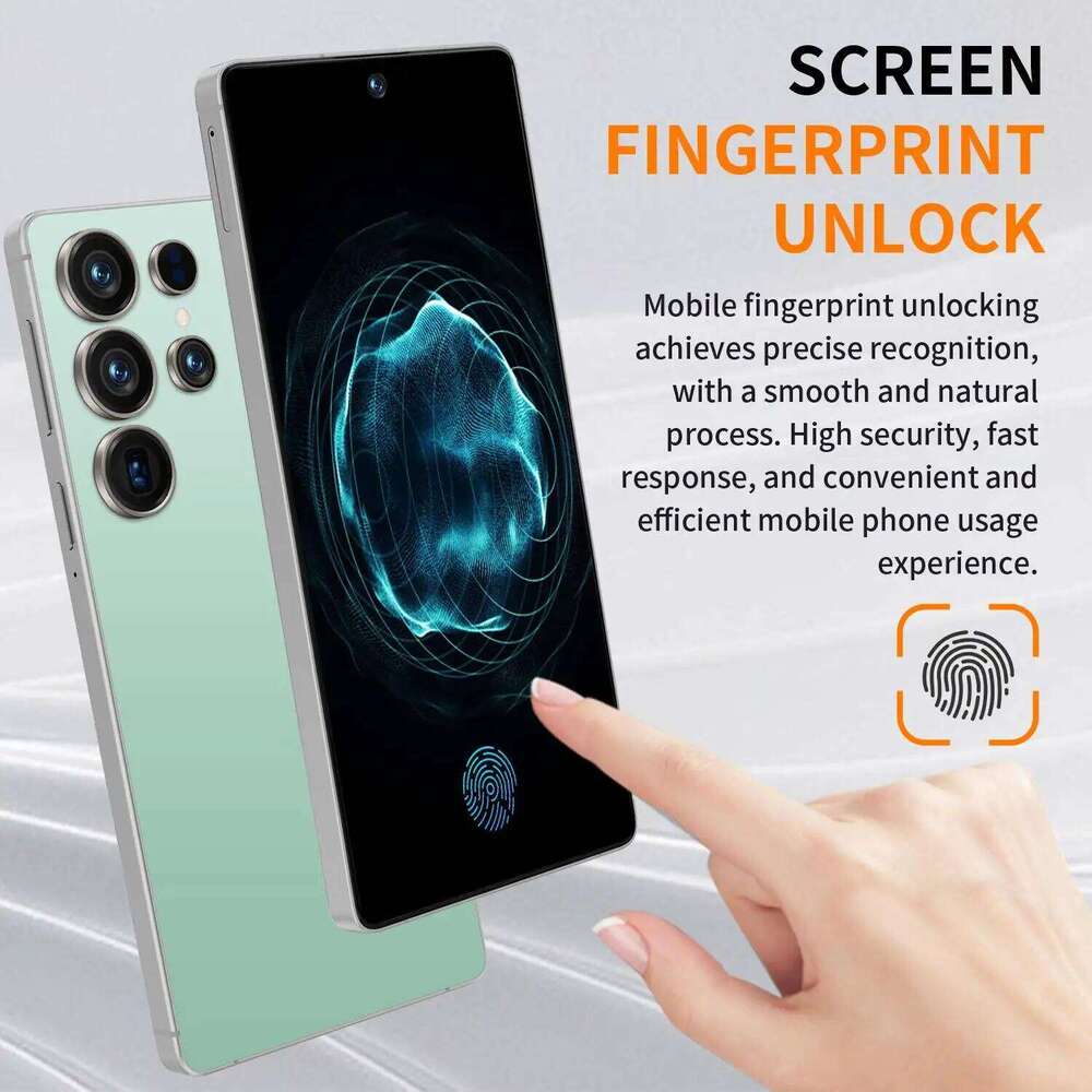 2025 Original phone S27 Ultra PC 7.3 Inch HD 4K Android 15 22Gb+2Tb 8000Mah Battery 4G 5G Dual Sim Card Wifi GPS smartphone
