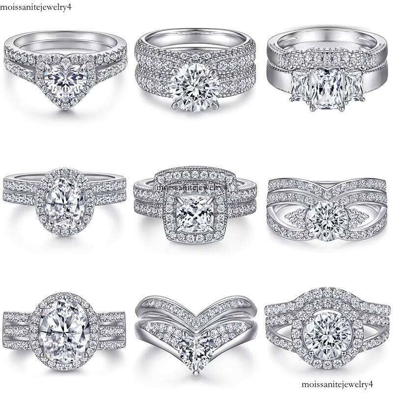 Boutique Ring Women's Jewelry Rose Gold S Sterling Engagement Wedding Silver Fashion CMA