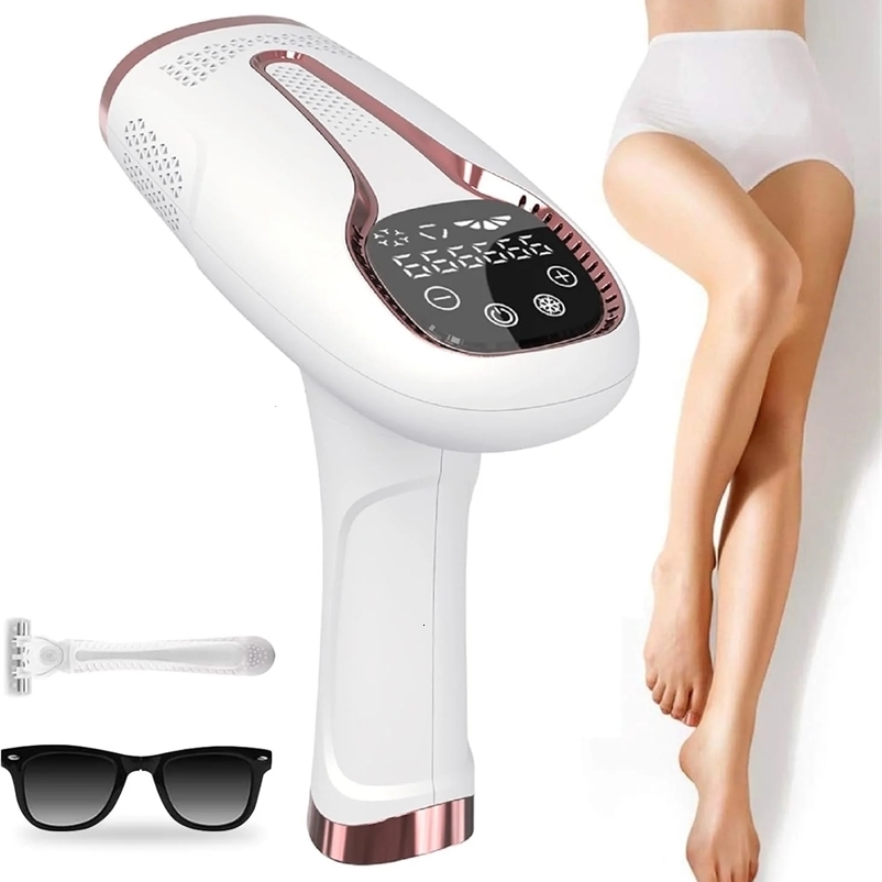 IPL Hair Removal Device 990000 Flashes for Women Painless Permanent Laser Epilator for Body Bikini and Hair Home Use 250321bj