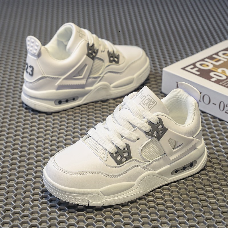 Designer Sports Shoes New Lace Up Leather Children's White Shoes Designer Shoes Autumn New Luxury Shoes Men's And Women's Children'