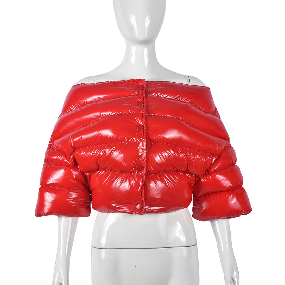 Women s Vests Simenual Cotton padded Puffer Jacket Women Irregular Sleeveless Terry Mock Neck Zipper Casual Streetwear Bread Outerwear Baddie 231110