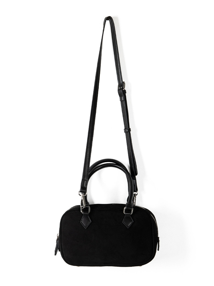 Hot-Selling Korean-Style Retro Minimalist Suede One-Shoulder Pillow Autumn Women's New Style Handbag Crossbody Small Square Bag