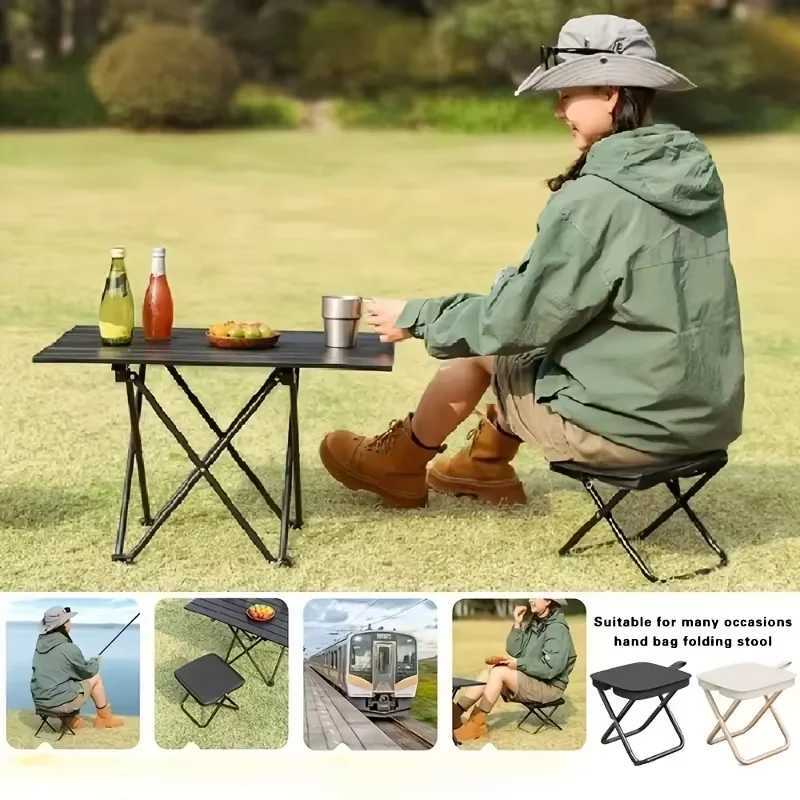 Portable Folding Camping Chair Lightweight Compact Travel Chair for Hiking Picnic Fishing Outdoor Sports Perfect for Adventures J250930