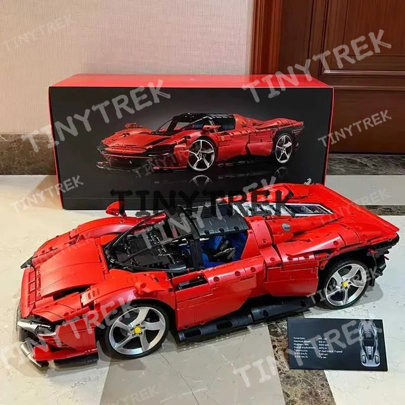 Blocks 3778 MOC car building blocks supercar models childrens and adult birthday gifts in stock compatible with 42143Y241106UVJE