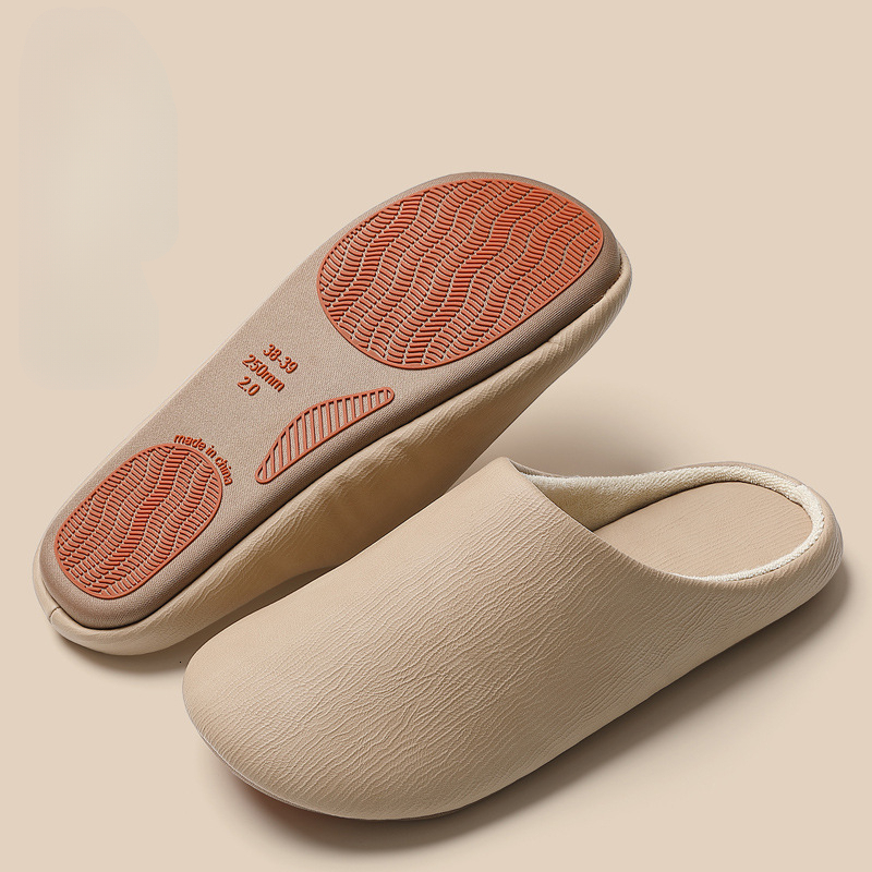 Winter new Korean soft soled men's and women's indoor home quiet anti slip cotton shoes fashion trend children's cotton shoes designer 