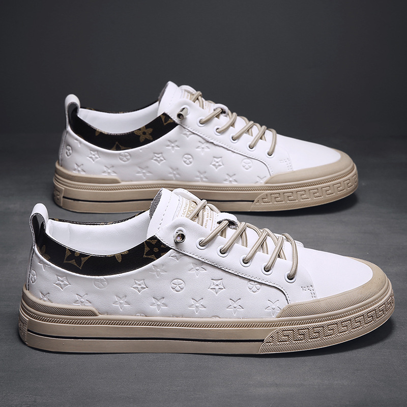 free shipping designer shoes New trendy low cut casual soft sole versatile autumn and winter fashion sports shoes black white