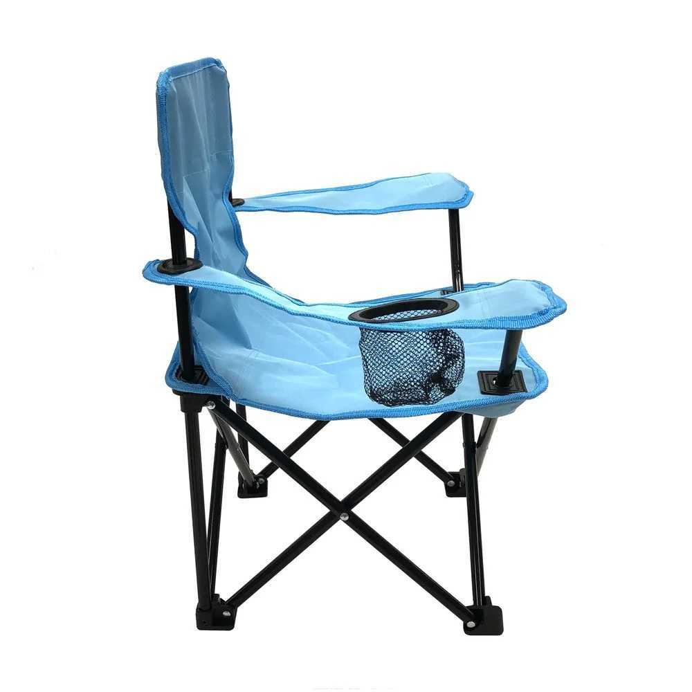 Kids Portable Folding Camp Chair with Matching Bag Ages 25 Strong Nylon Collapsible Lightweight Durable Outdoor Events J250930