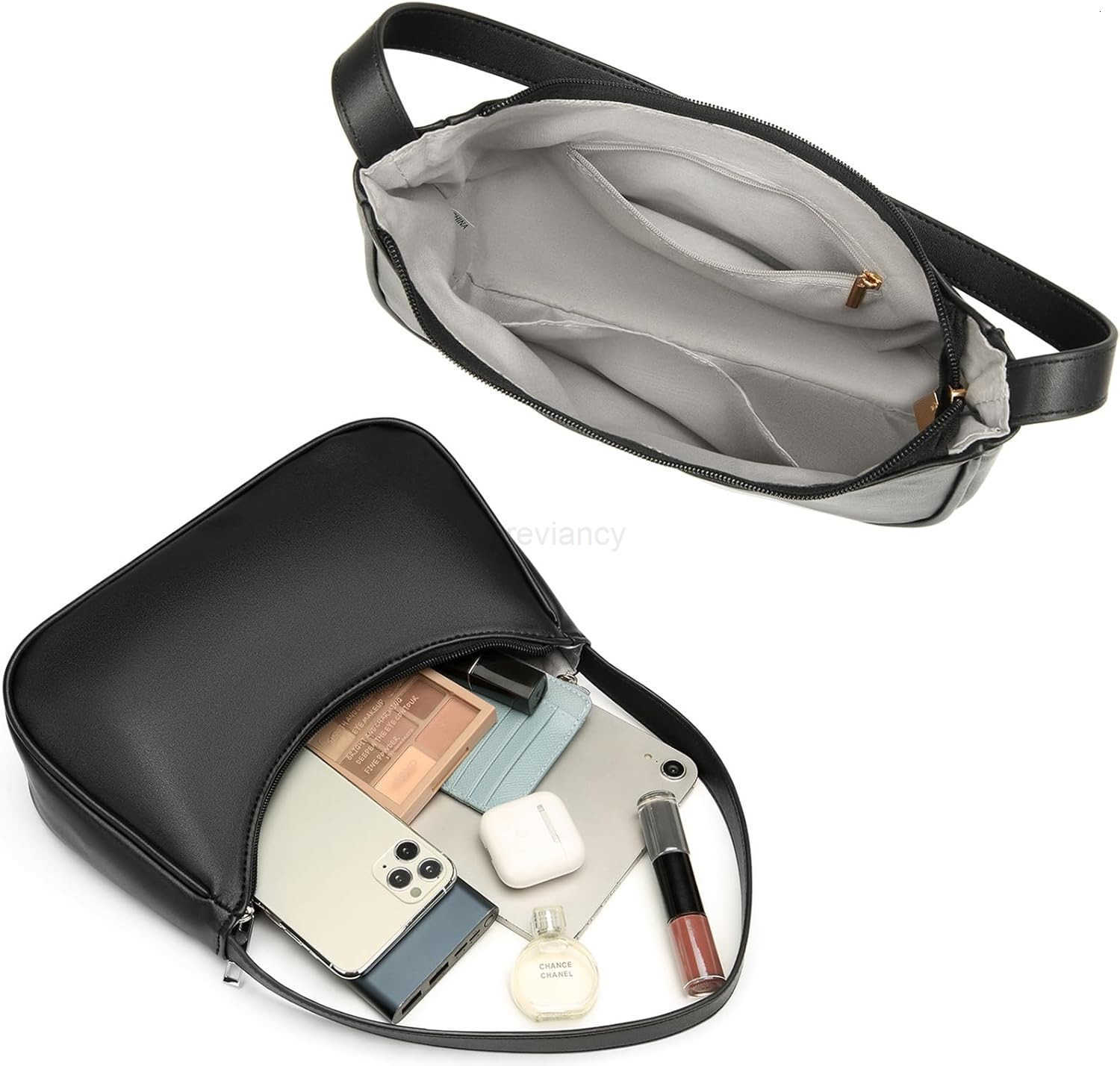 Shoulder Bags for Women Vegan Leather Hobo Sling Tote Handbag RETRO CluTCh Purse with Zipper ClosureW250930