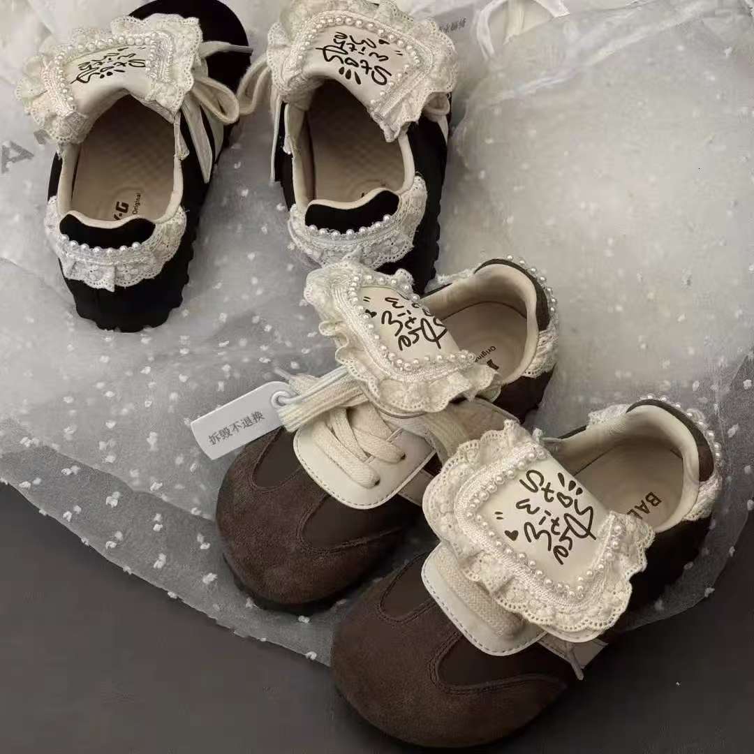 Popular Trendy Children's German Training Shoes Designer Soft soled Comfortable Sports Luxury Men's and Women's Casual Autumn New