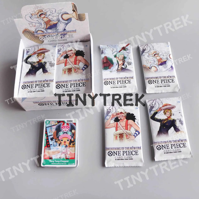 One Piece OP05 Series Cards Booster Box Anime English Trading Game Card Collector Gift L250729