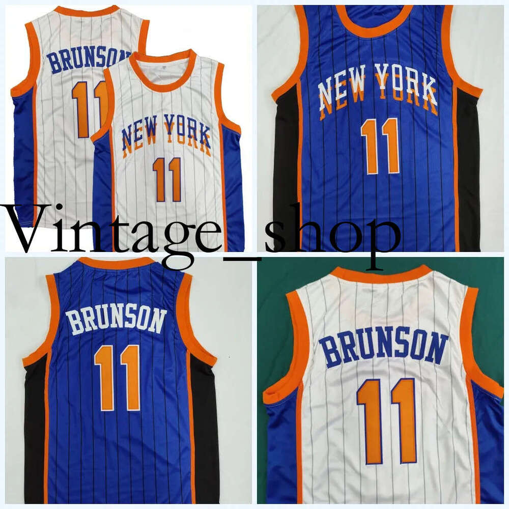 Vin8 11 Jalen Brunson 2025 knick Jersey 32 Towns Josh Hart OG Anunoby Precious Achiuwa Miles McBride Cameron Payne Moses Jerseys