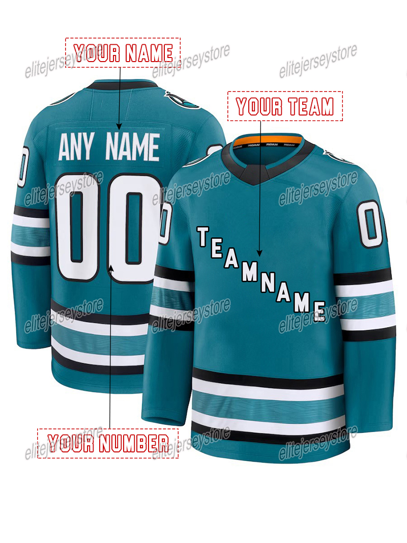 Personalized Custom 2025-26 35th Throwback Jersey Macklin Celebrini Jeff Skinner Ferraro Logan Couture Filip Bystedt Quentin Musty Vincent Barclay Goo